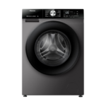 غسالة مع نشافة Hisense تحميل أمامي 10.5 كغ غسيل / 6 كغ تجفيف إنفرتر 1400 دورة – موديل WD3S1043BT لون Titanium Grey