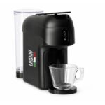 ماكينة قهوة Lugano Elite Mini Capsule Machine – متوافقة مع كبسولات Nespresso® – ضغط 19 بار – خزان مياه 0.8 لتر – صناعة إيطالية
